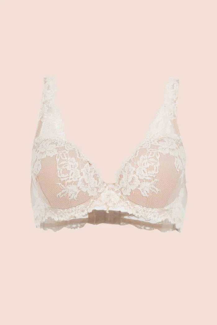 BRASIER ELLIPSE ROMÁNTICO CON COPA Y ARO CONEXIÓN NATURALEZA PIEL